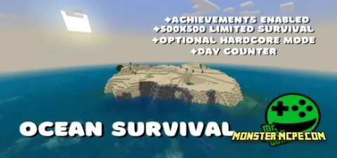 Ocean Survival - Featuring Optional HARDCORE MODE Map