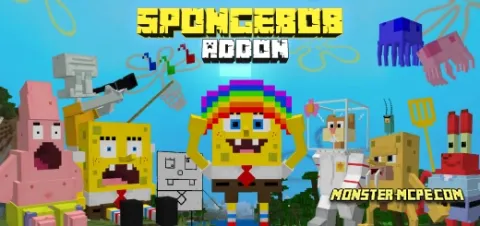 Spongebob Add-on 1.18+/1.17+
