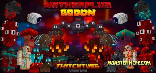Nether Plus Add-on 1.19/1.18/1.17+/1.16+/1.15+
