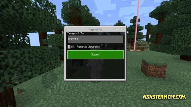 addon multiplayer waypoint mcpe 1.20+ 