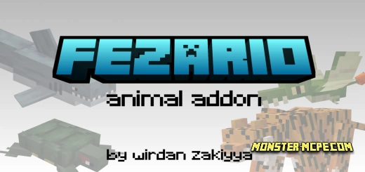 Fezario Animal Add-on + | Minecraft PE Addons