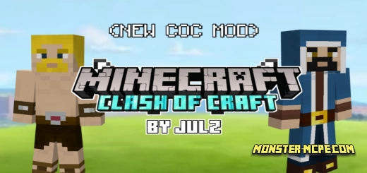 Clash Of Craft Add-on 1.18+/1.17+