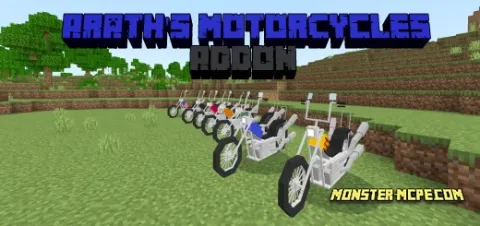 Arath's Motorcycles Add-on 1.18/1.17+/1.16+