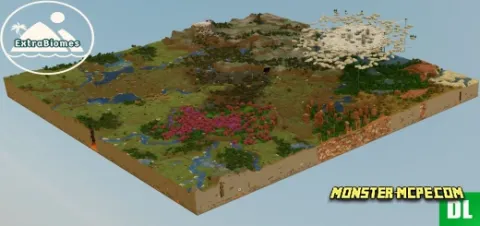 ExtraBiomes Add-on 1.20/1.19/1.18+/1.17+