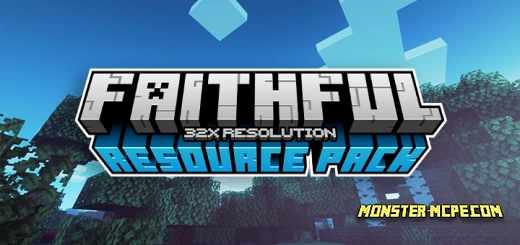 Faithful 32x32 for Minecraft Bedrock Edition