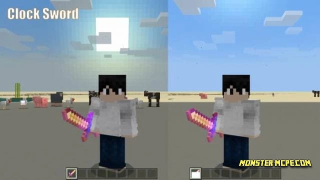 Swords and more Swords - Add-On (Outdated video) / Minecraft Bedrock 1.19.X  