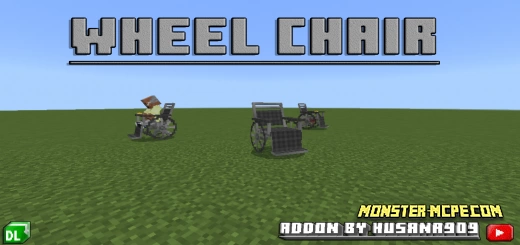 Wheelchair Minecraft Skin