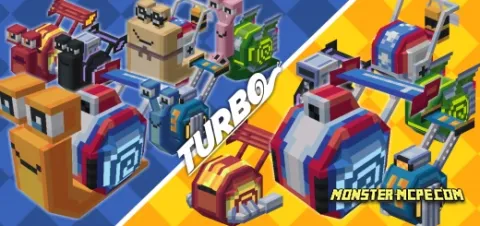 Turbo : Snail Race Add-on 1.19/1.18+/1.17+