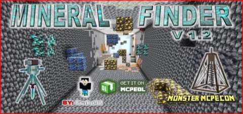 Mineral Finder Add-on 1.19/1.18+/1.17+