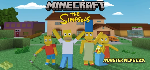 Minecraft: The Simpsons Map