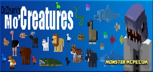 Mo' Creatures Add-on  | Minecraft PE Addons