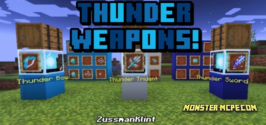Thunder Weapons Add-on 1.19/1.18/1.17