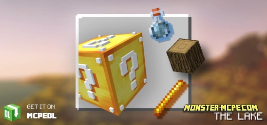 Realistic Lucky Block for Minecraft Pocket Edition 1.16