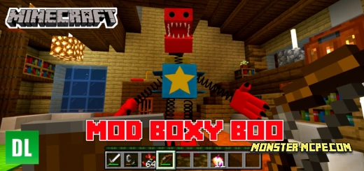 Boxy Boo Addon (1.20, 1.19) - MCPE/Bedrock Mod 