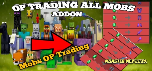 OP Trading All Mobs Add-on 1.19