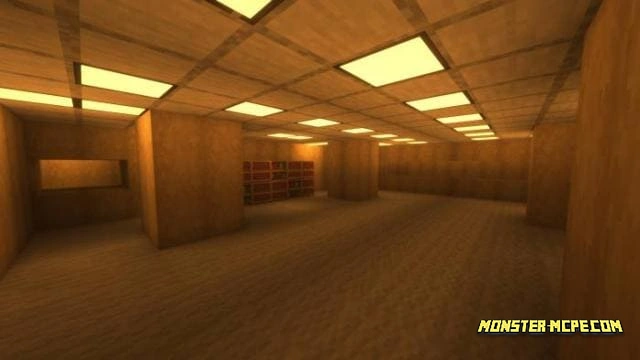 Into The Backrooms Map (1.20, 1.19) - MCPE/Bedrock 