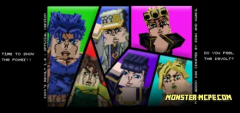 JJBA - Jojo's Revolt Add-on 1.19+