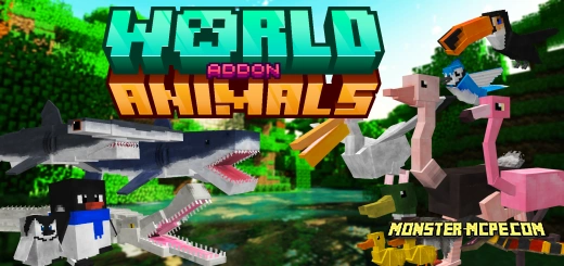 World Animals Add-on 1.19/1.18+