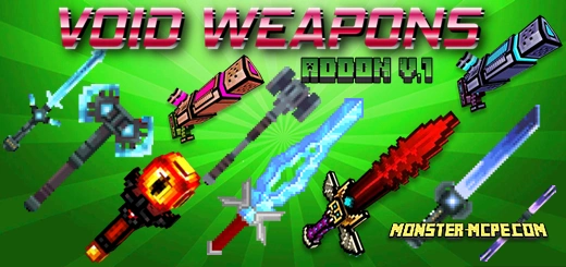 Void Galaxy Weapons Add-on 1.20/1.19+