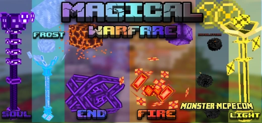 Magical Warfare Add-on 1.20/1.19+/1.18