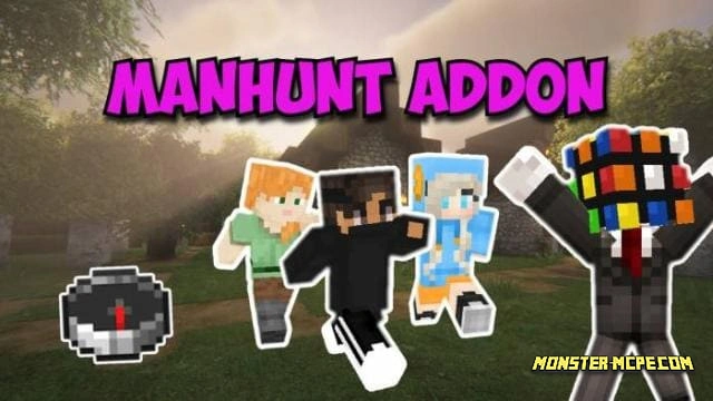 Manhunt Addon - Track Speedrunner Add-on 1.20+/1.19+