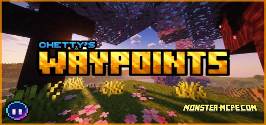 Multiplayer Waypoint System  1.19.10+ : Bedrock Addon Showcase 