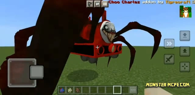CHOO CHOO CHARLES Mod V2 - Mods for Minecraft