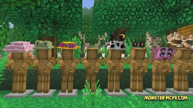 Soft Hats Add-on 1.20+/1.19+/1.18+
