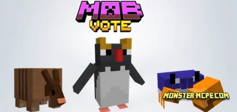 Minecraft Mob Vote Addon: 2023 Add-on 1.20+/1.19+