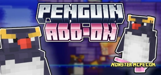 Penguin Add-on | Minecraft Mob Vote 2023 Add-on 1.20+