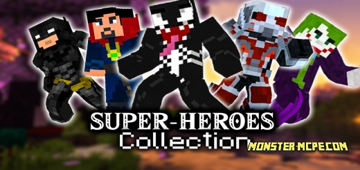 Superheroes Collection Add-on 1.20+/1.19+