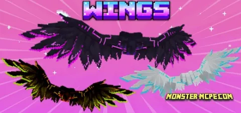 Angel Steel Wings Add-on 1.20+/1.19+