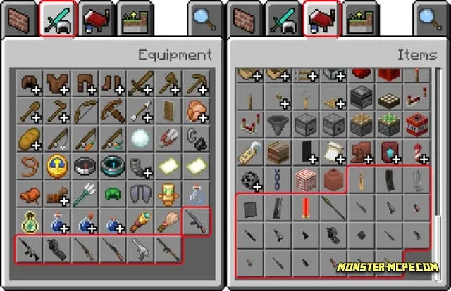 Guns Explosives Add-on 1.21+