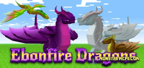 Ebonfire Dragons Add-on 1.20+/1.19+