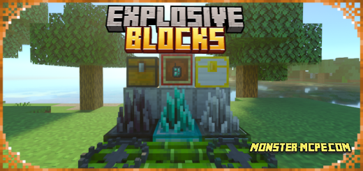 Explosive Blocks Add-on 1.20