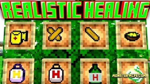 Realistic Healing Add-on 1.20+/1.19+
