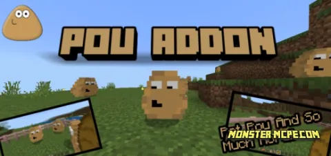 Pou Add-on 1.20+/1.19+/1.18+/1.17
