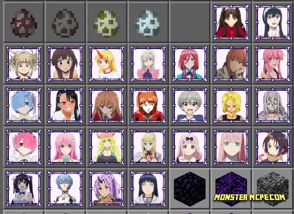Anime Waifus Add-on 1.21+