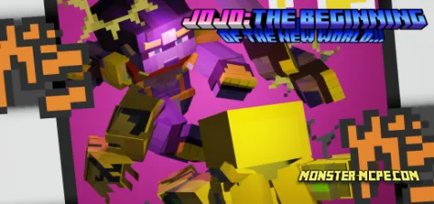 JOJO: The Beginning Of The New World Add-on 1.20+