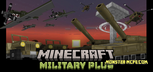 Military Plus - Military Equipment Add-on 1.20+/1.19+