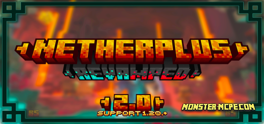 Nether Plus Add-on 1.20+/1.19/1.18/1.17+/1.16+/1.15+