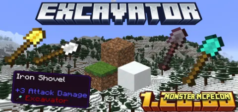 True Excavator Add-on 1.20+