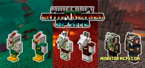 Entity Nether Update Add-on 1.20+