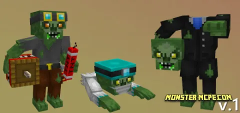 The Dreaded Zombies Add-on 1.20+/1.19+/1.18+
