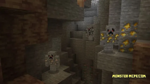 Ore Monsters Add-on 1.20+/1.19+