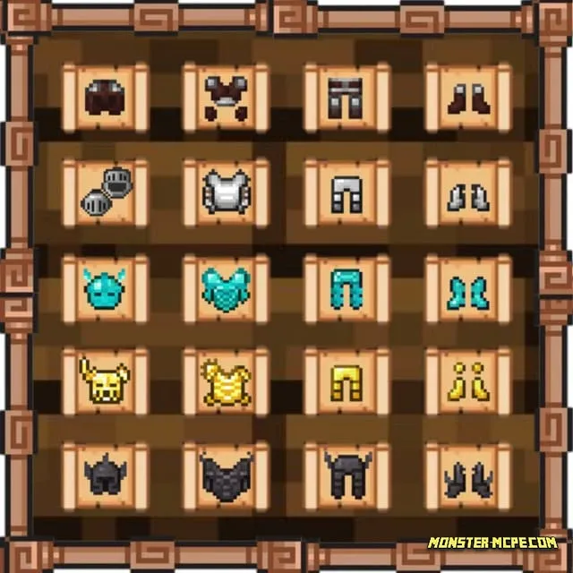 Reinforced Armor New Armors! Add-on 1.19+/1.20+/1.18+