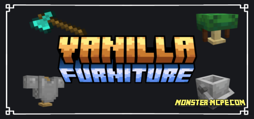 Vanilla Furniture Add-on 1.20+/1.19+