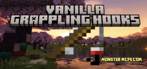 Vanilla Grappling Hooks Add-on 1.20+