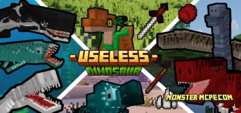 USELESS DINOASUR Add-on 1.20+