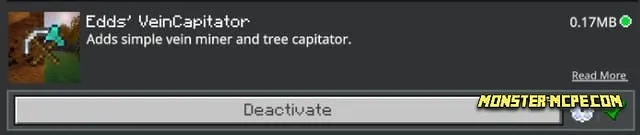 Edds' VeinCapitator Add-on 26.10+/26.3+/26.0+/1.21+